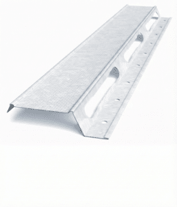 Resilient channel detail demonstrating sub-performing industry standard for soundproofing in Calgary.